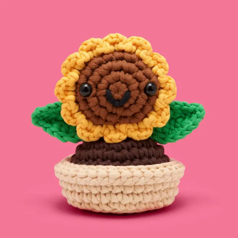 ANA THE SUNFLOWER CROCHET KIT