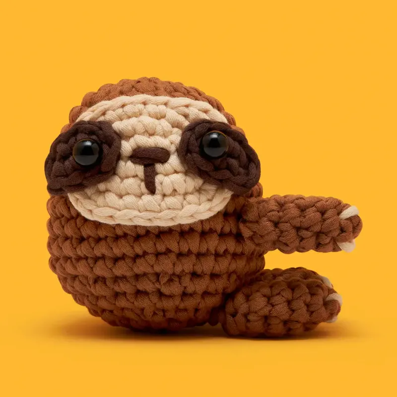 SAM THE SLOTH CROCHET KIT