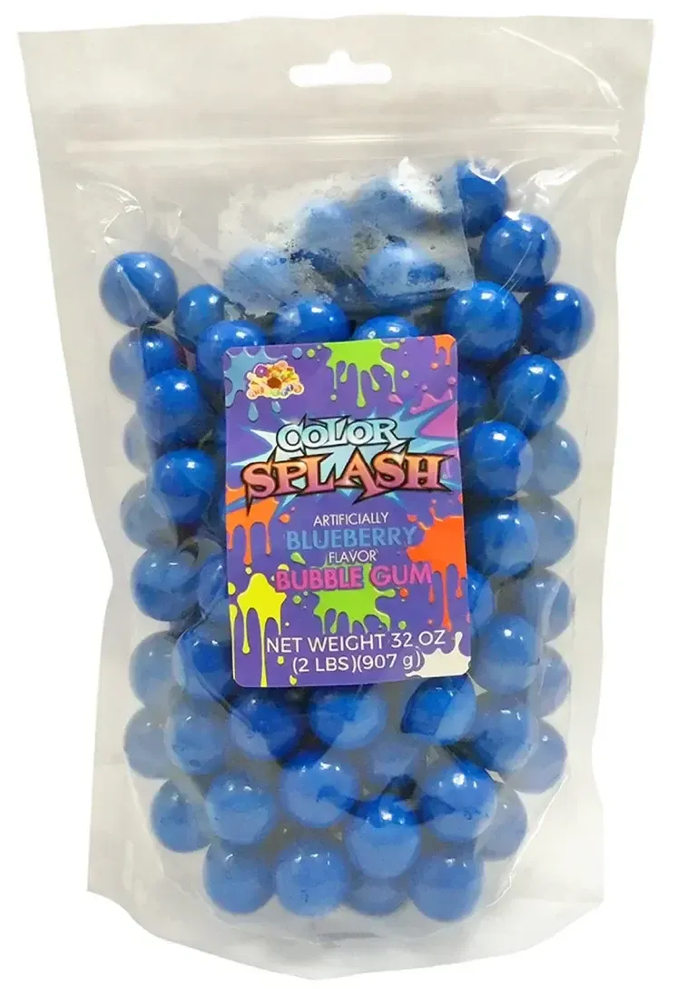 32oz COLOR SPLASH BUBBLE GUM BLUEBERRY