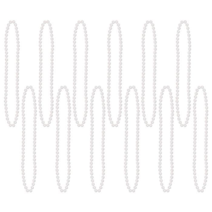 12CT BEADS WHITE
