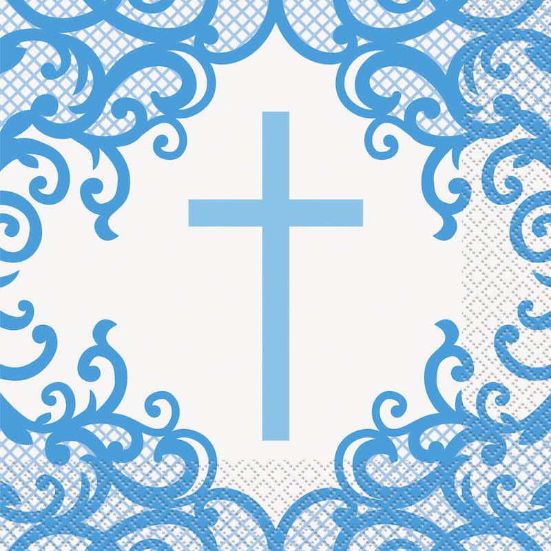 16CT LUN FANCY BLUE CROSS