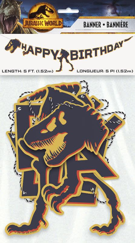 BANNR JURASSIC WORLD 3