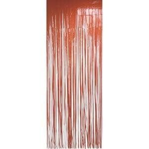 FRINGE DOOR CURTAIN ORANGE