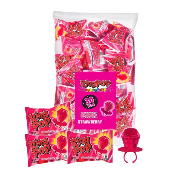 30CT RING POP PINK