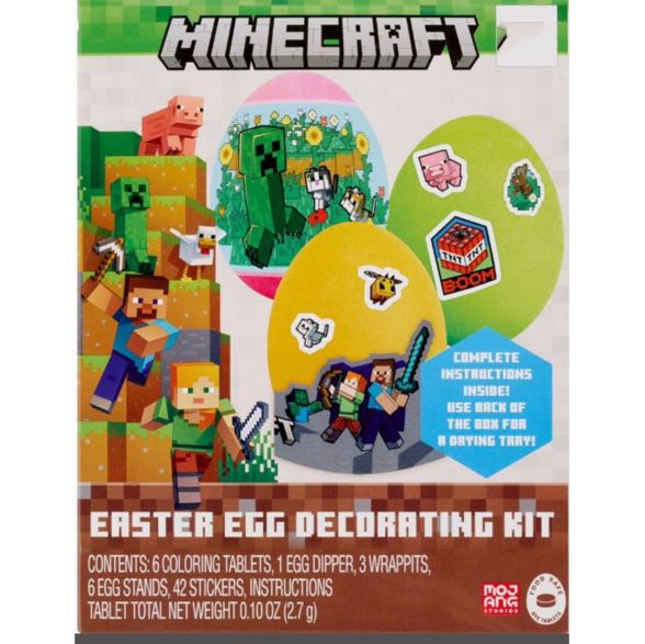 MINECRAFT EASTER EGG DECORATING KIT