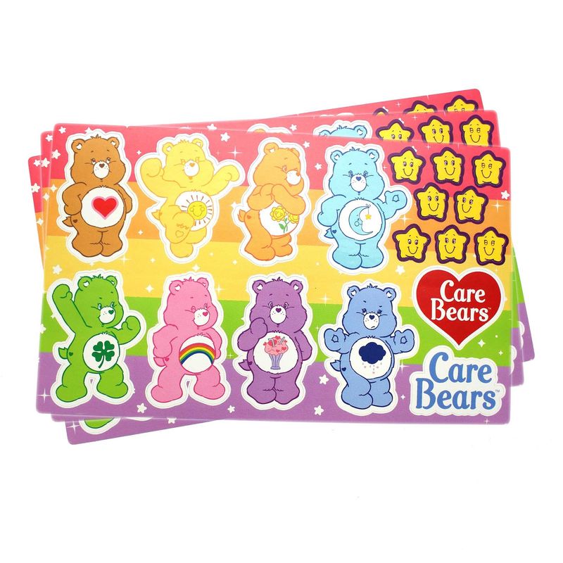 8 SHEETS STICKERS CARE BEARS