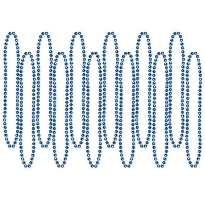 12CT BEADS BLUE