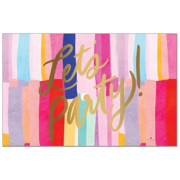 24CT PLACEMATS LET'S PARTY