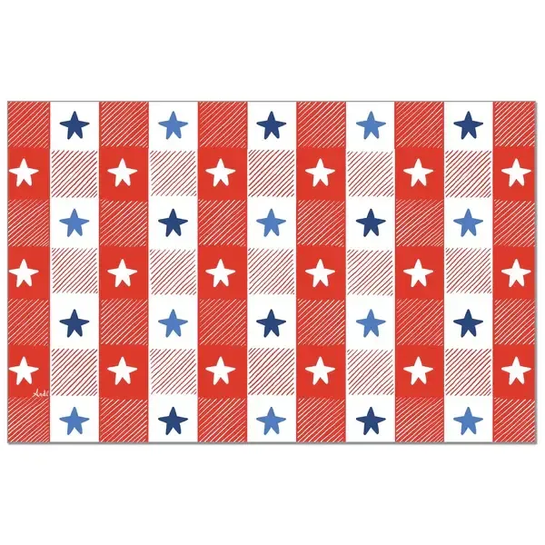 24CT PLACEMATS PATRIOTIC PICNIC