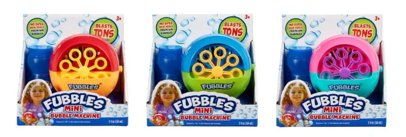 FUBBLES MINI BUBBLE MACHINE