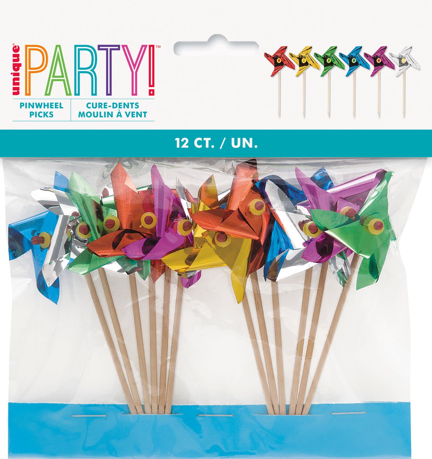 12CT PINWHEEL PICKS
