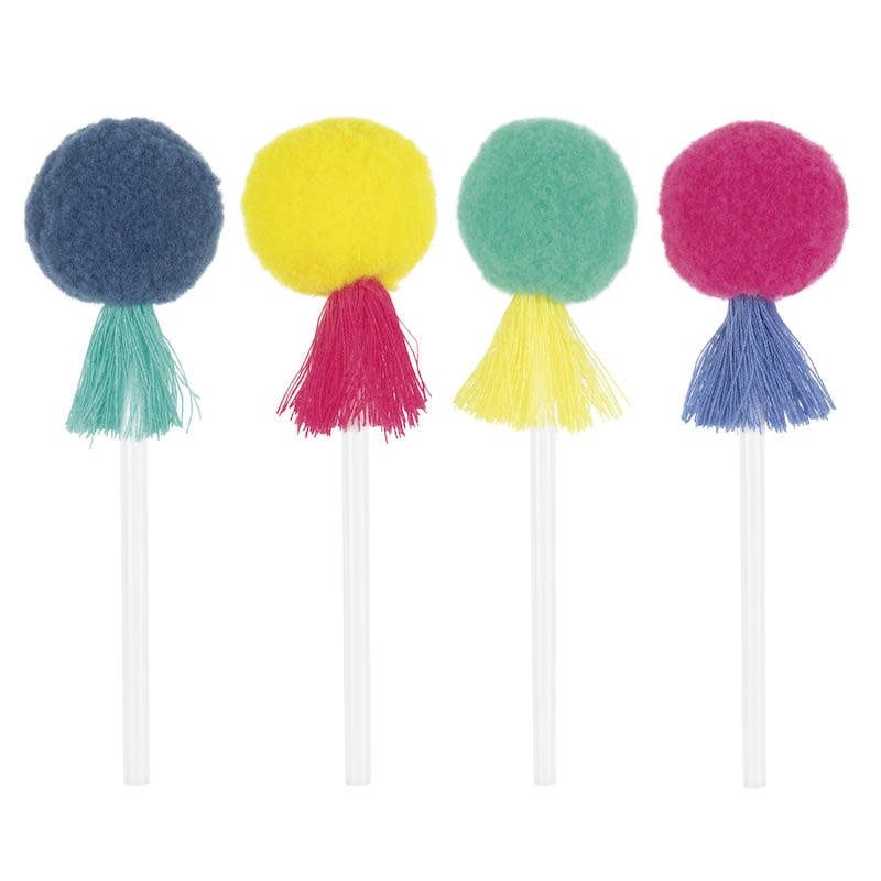 8CT PICKS POM POM &amp; TASSEL