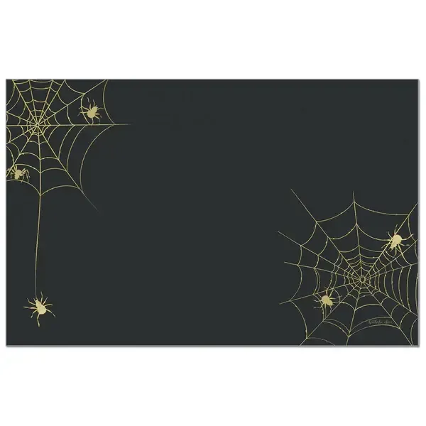 24CT PLACEMATS SPIDERWEBS
