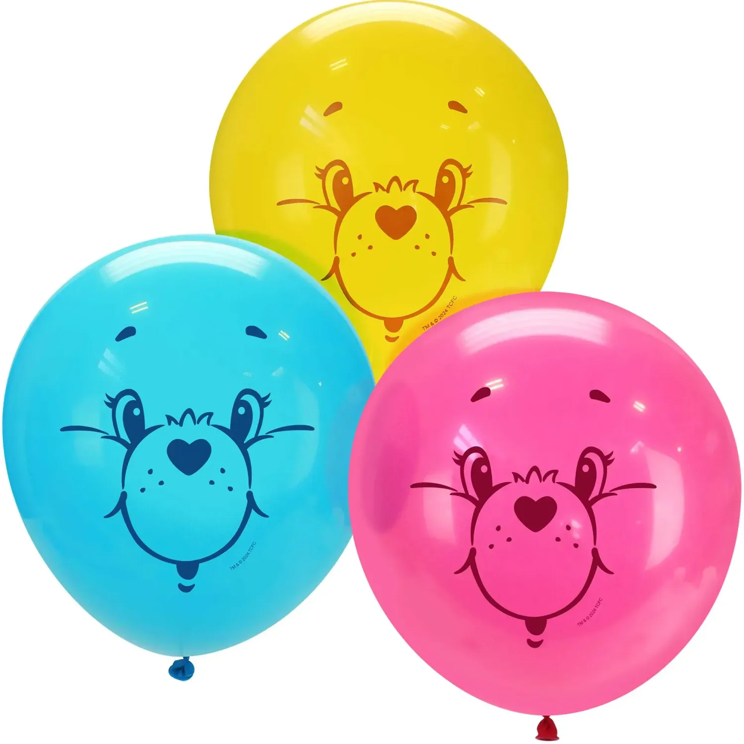 12CT LATEX BALLOONS CARE BEARS