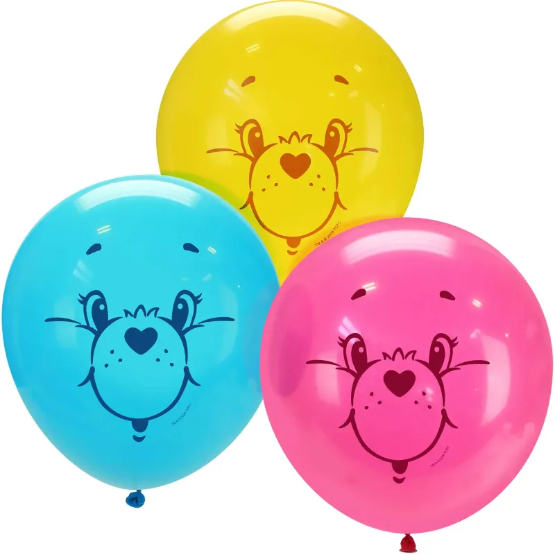 12CT LATEX BALLOONS CARE BEARS