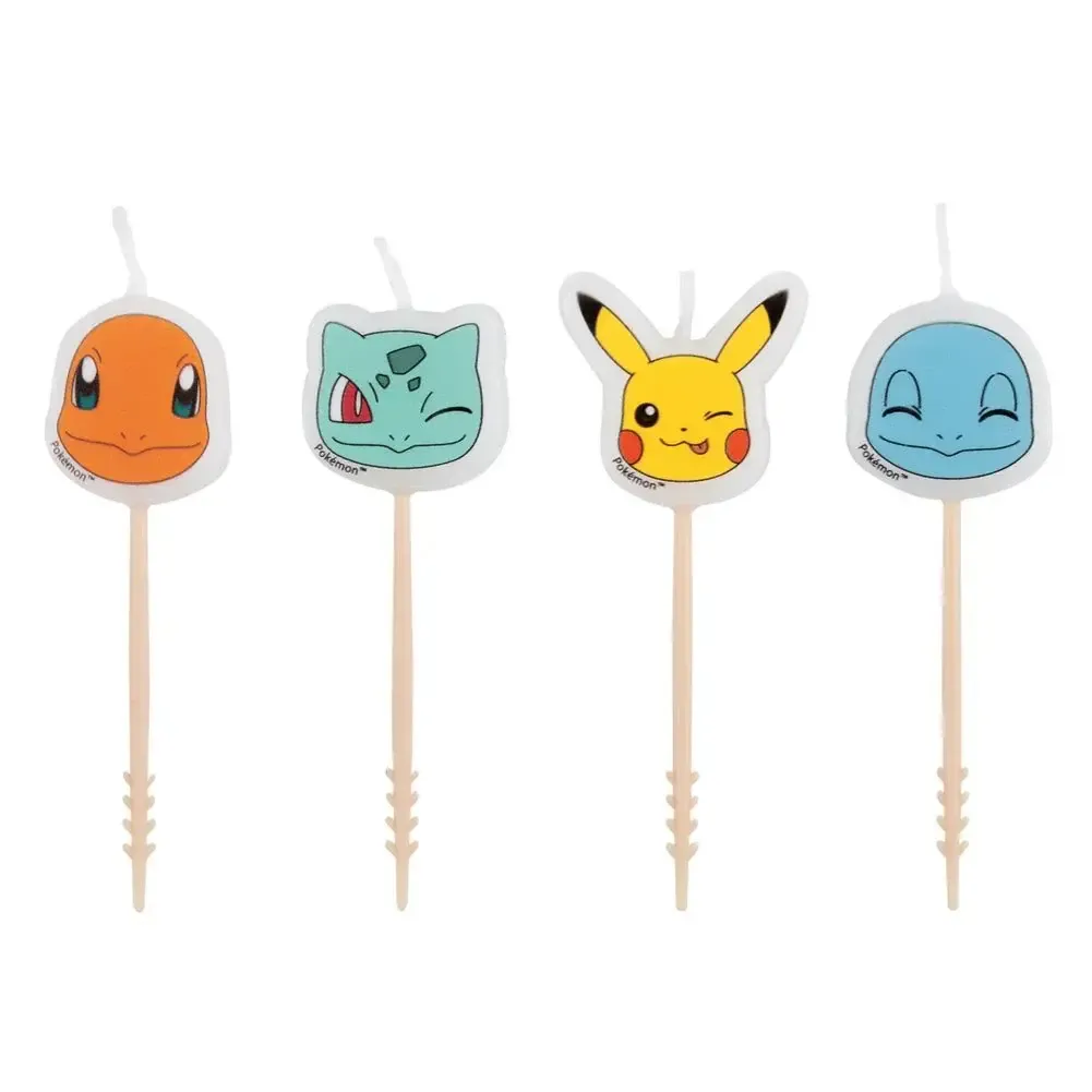 Pokémon Pick Candles - 4 Count