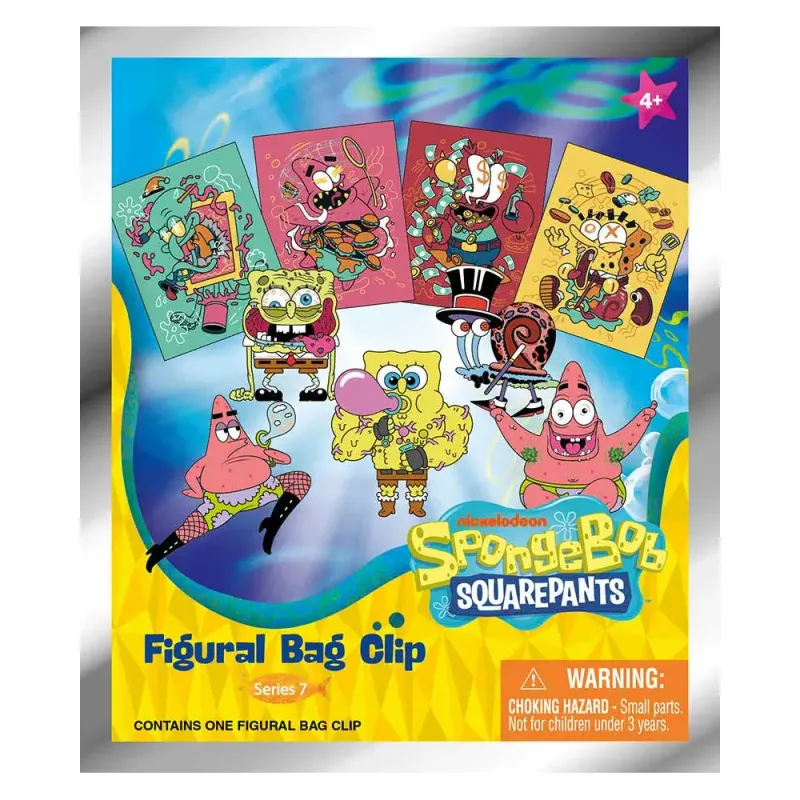 SPONGEBOB 3D BAG CLIP SERIES 7