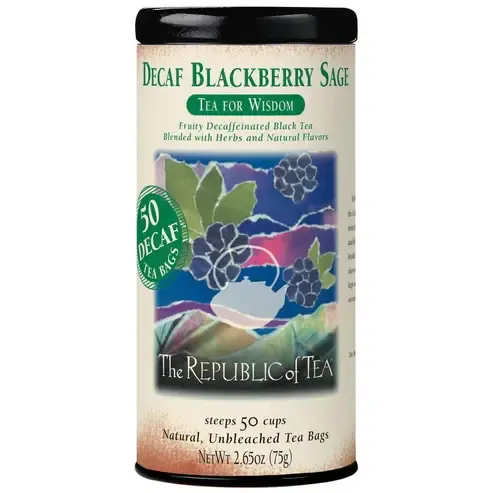 REPUBLIC OF TEA DECAF BLACKBERRY SAGE