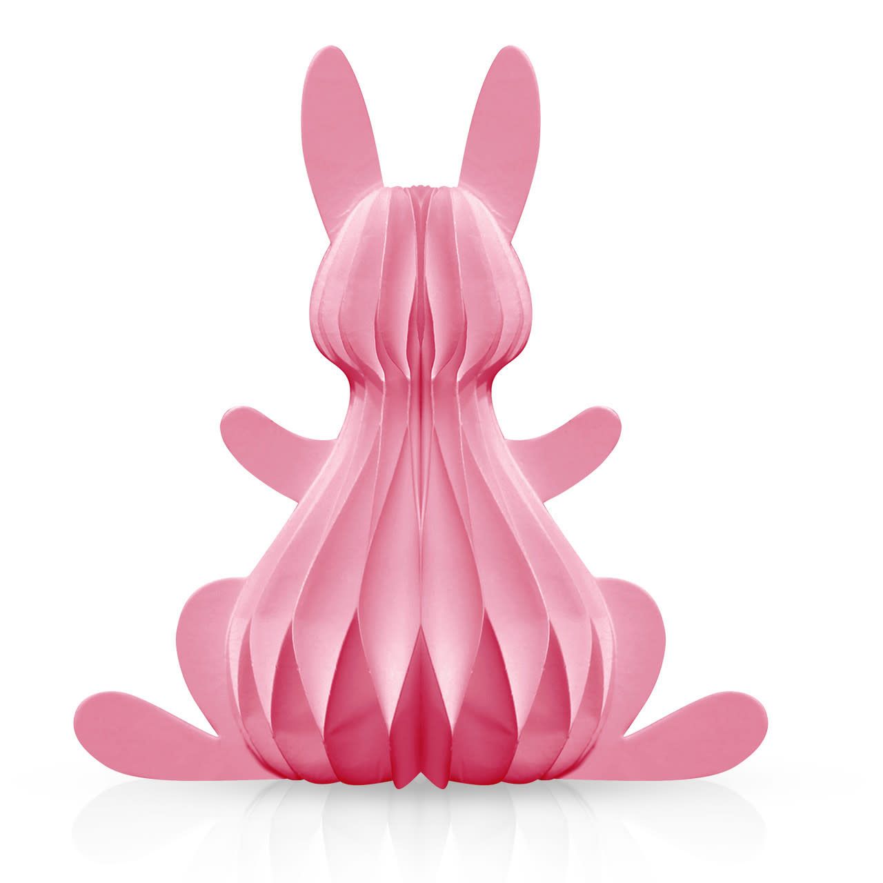 HONEYCOMB PAPER BUNNY PINK SMALL