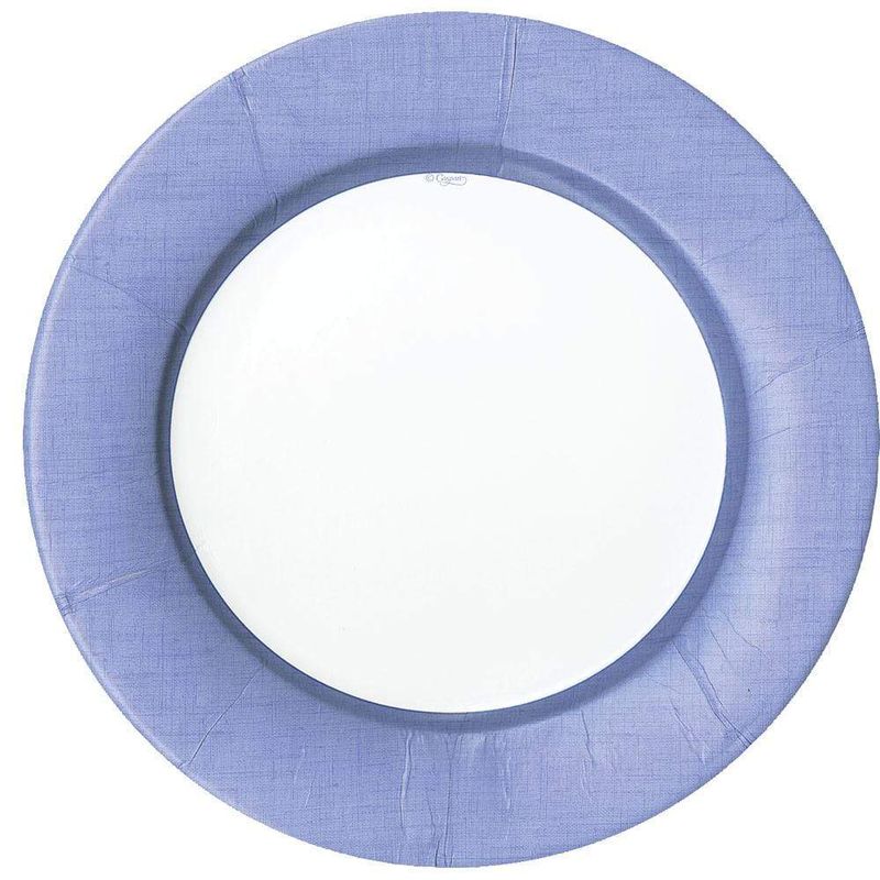 Linen Lavender Dinner 10.5in Plates - 8 Count