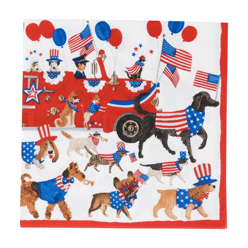 Join The Parade Luncheon Napkins - 20 Count