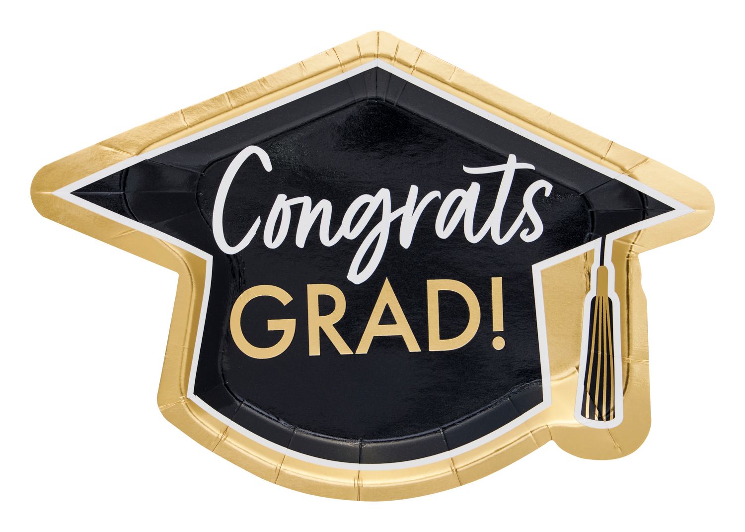 Classic Grad 8.5in Die cut Salad Plates - 8 Count