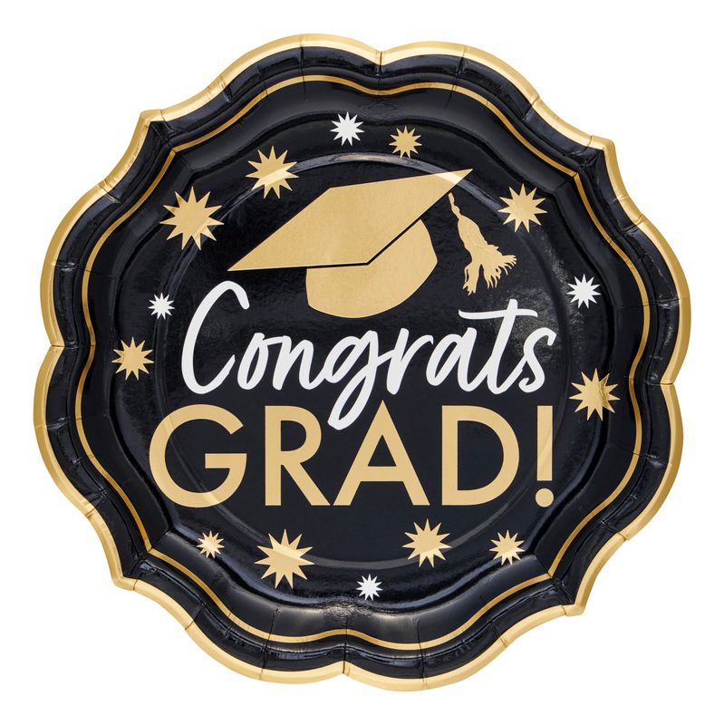 Classic Grad 10.5in Dinner Plates - 8 Count