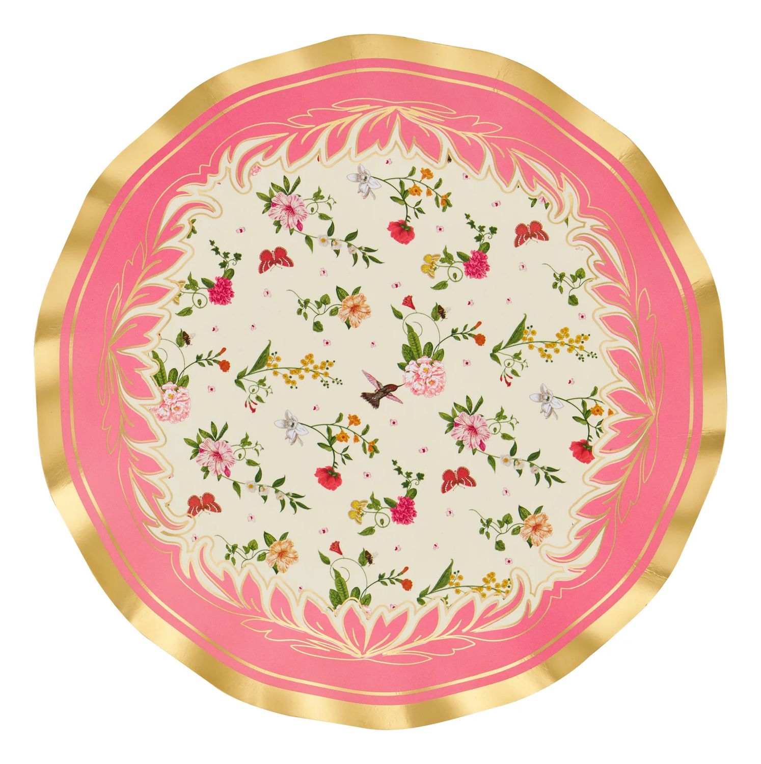 Rococo Dinner 10.5in Plates - 8 Count