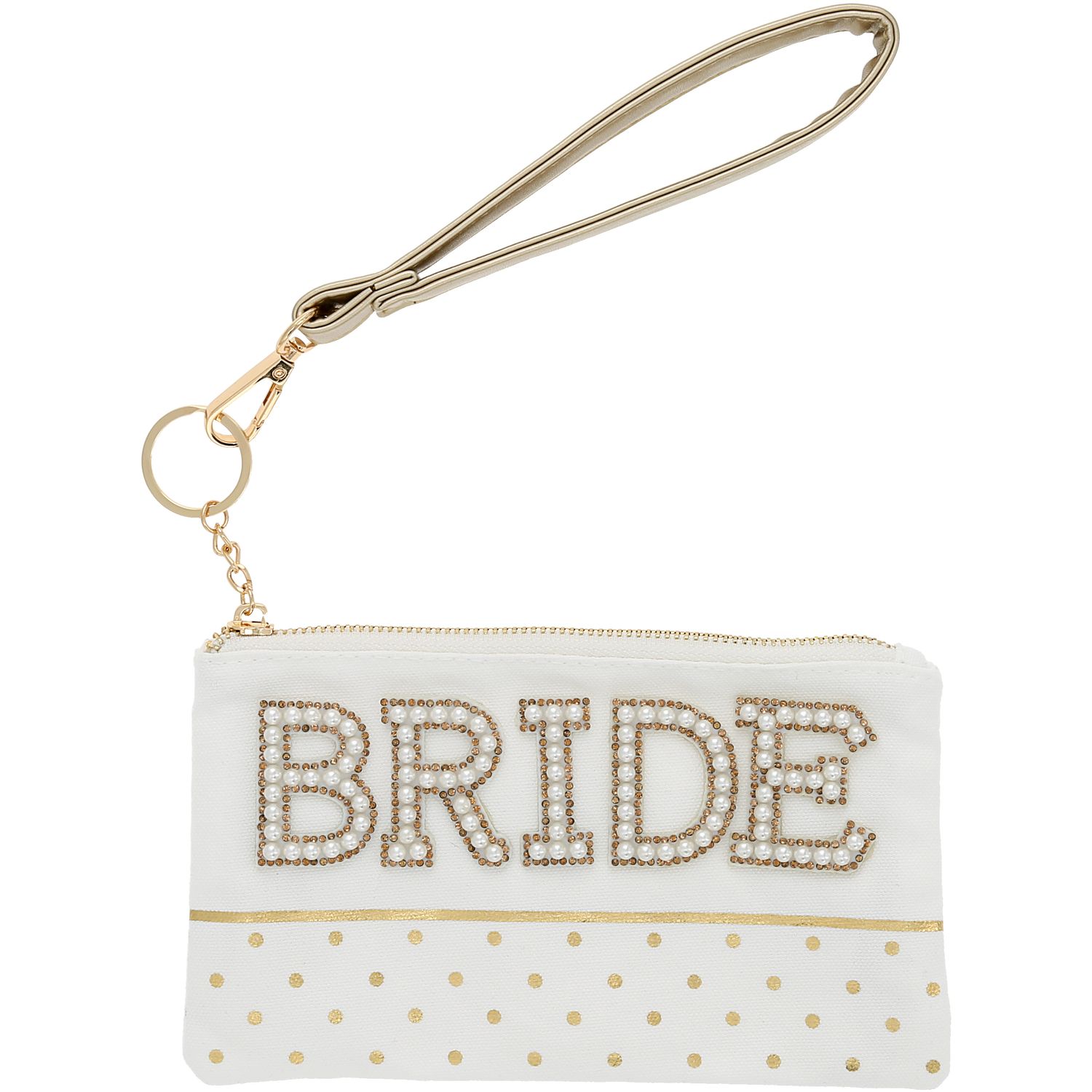 Bride - 8" x 5" Canvas Wristlet