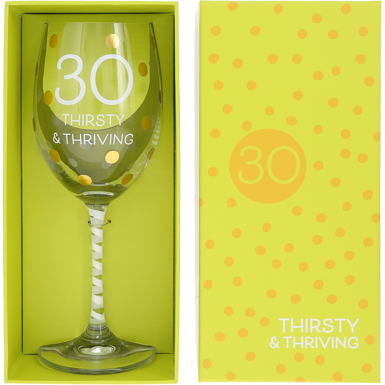 30 - Gift Boxed 16 oz Crystal Wine Glass