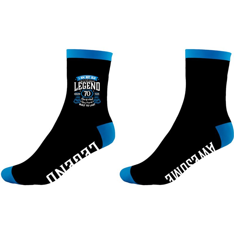 70 Years - Bamboo Crew Socks