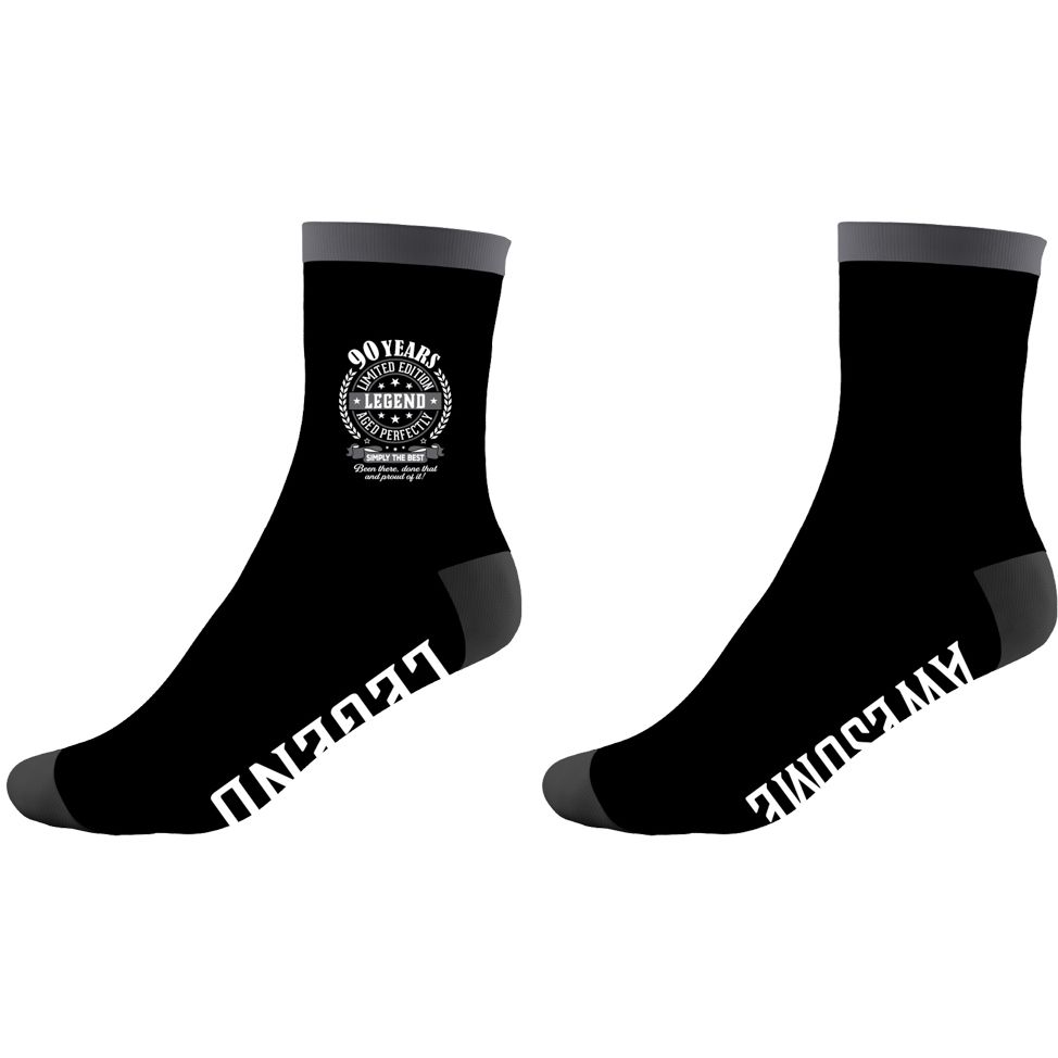 90 Years - Bamboo Crew Socks