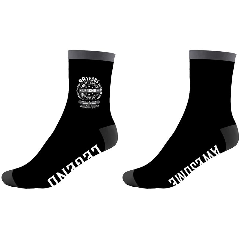 90 Years - Bamboo Crew Socks