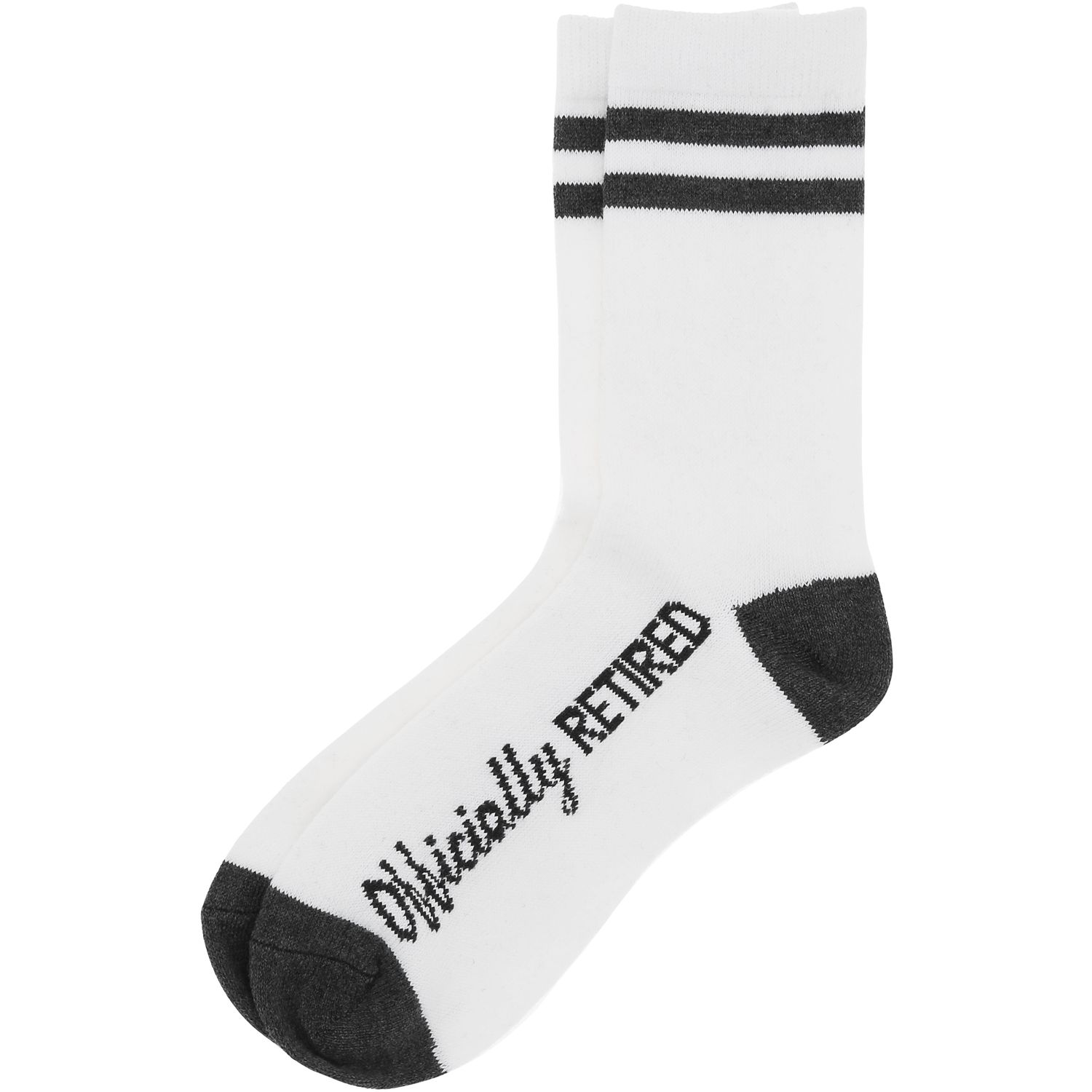 Officially Retired - S/M Crew Socks