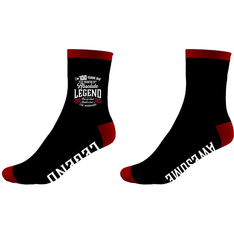 100 Years - Bamboo Crew Socks