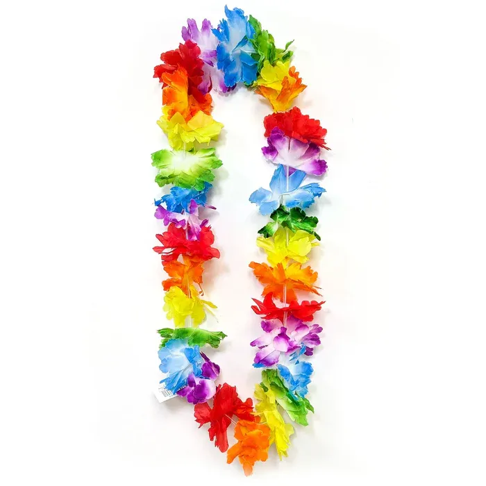 Rainbow ​2-Tone Tropical Lei