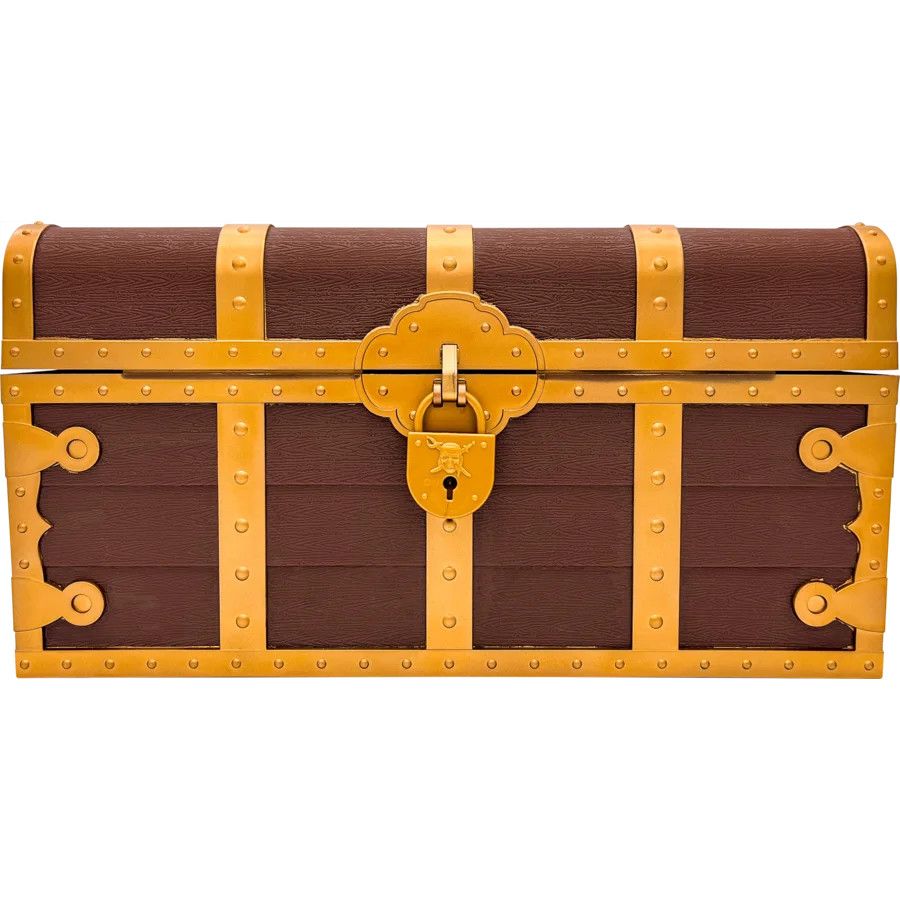 Treasure Chest with Lock and Key