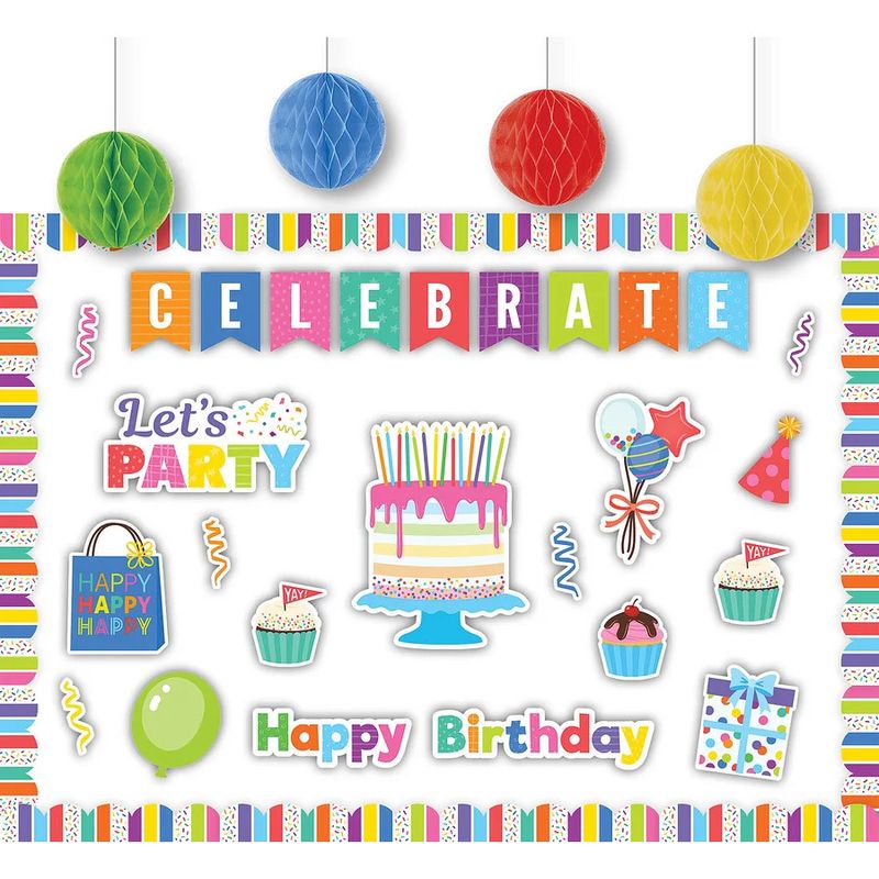 Colorful Happy Birthday Create &amp; Decorate Quick Kit