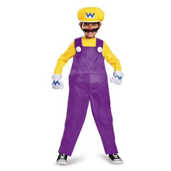 Wario Deluxe Child Costume