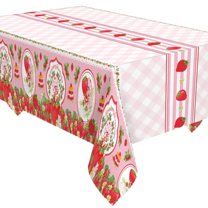 Strawberry Shortcake Table Cover 54in X 108in