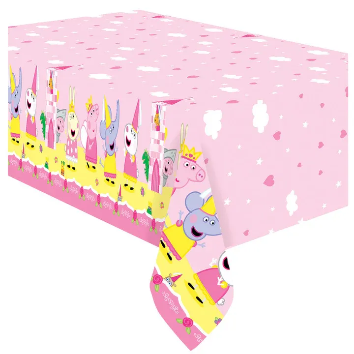Princess Peppa Pig Table Cover - 54in X 108in