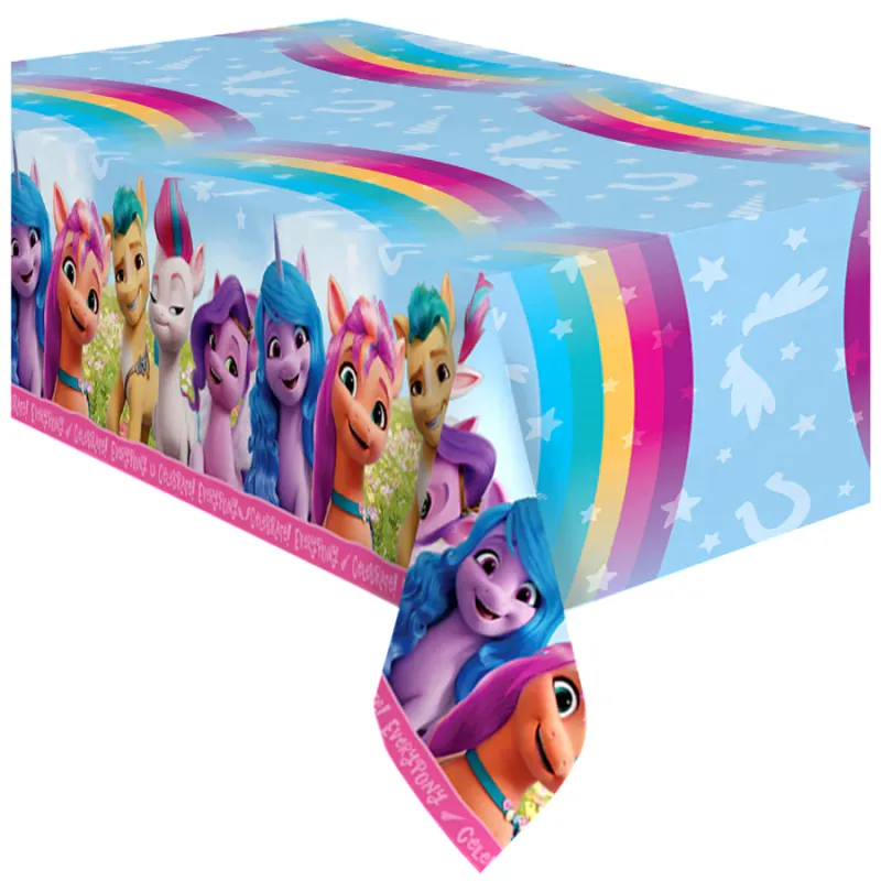 My Little Pony Plastic Table Cover - 108"x54"