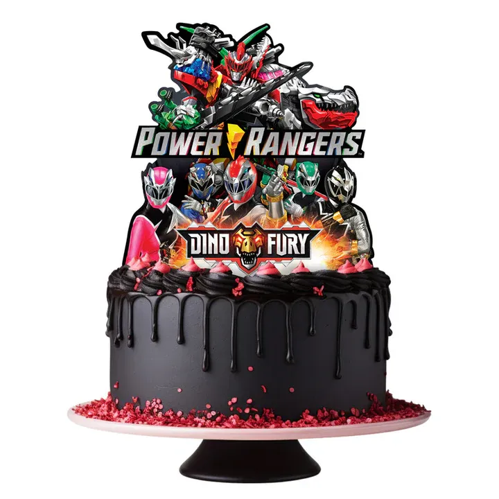 Power Rangers Cake Topper