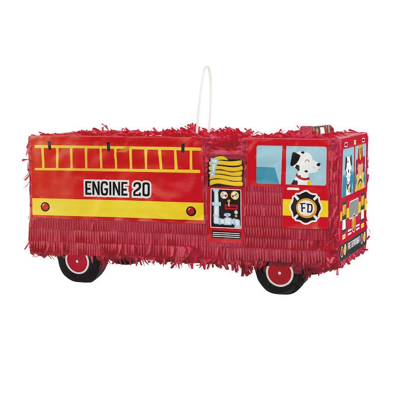 Fire Truck 3-D Pinata