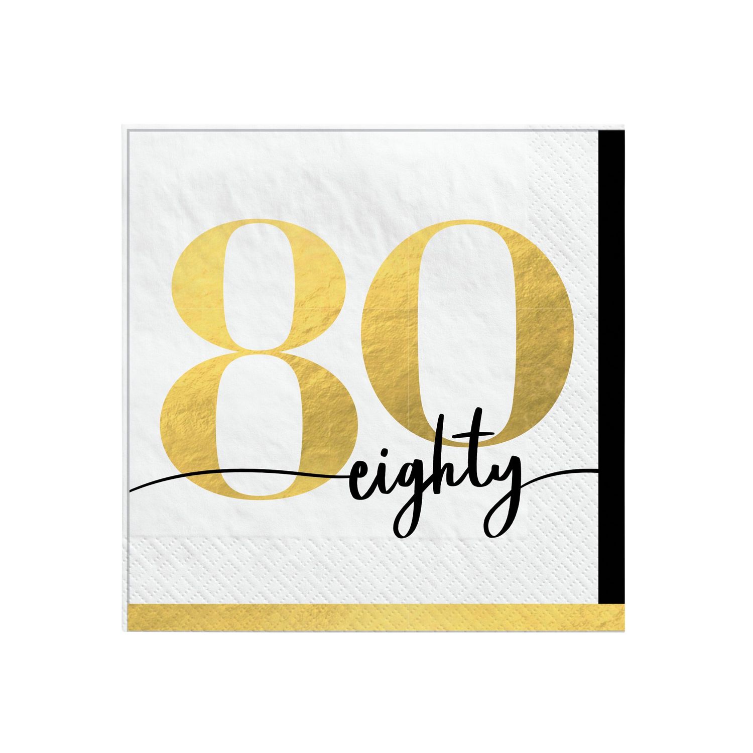 Party of The Ages Beverage Napkins - 80