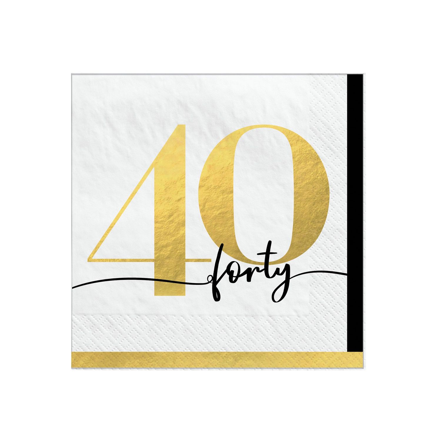 Party of The Ages Beverage Napkins - 40