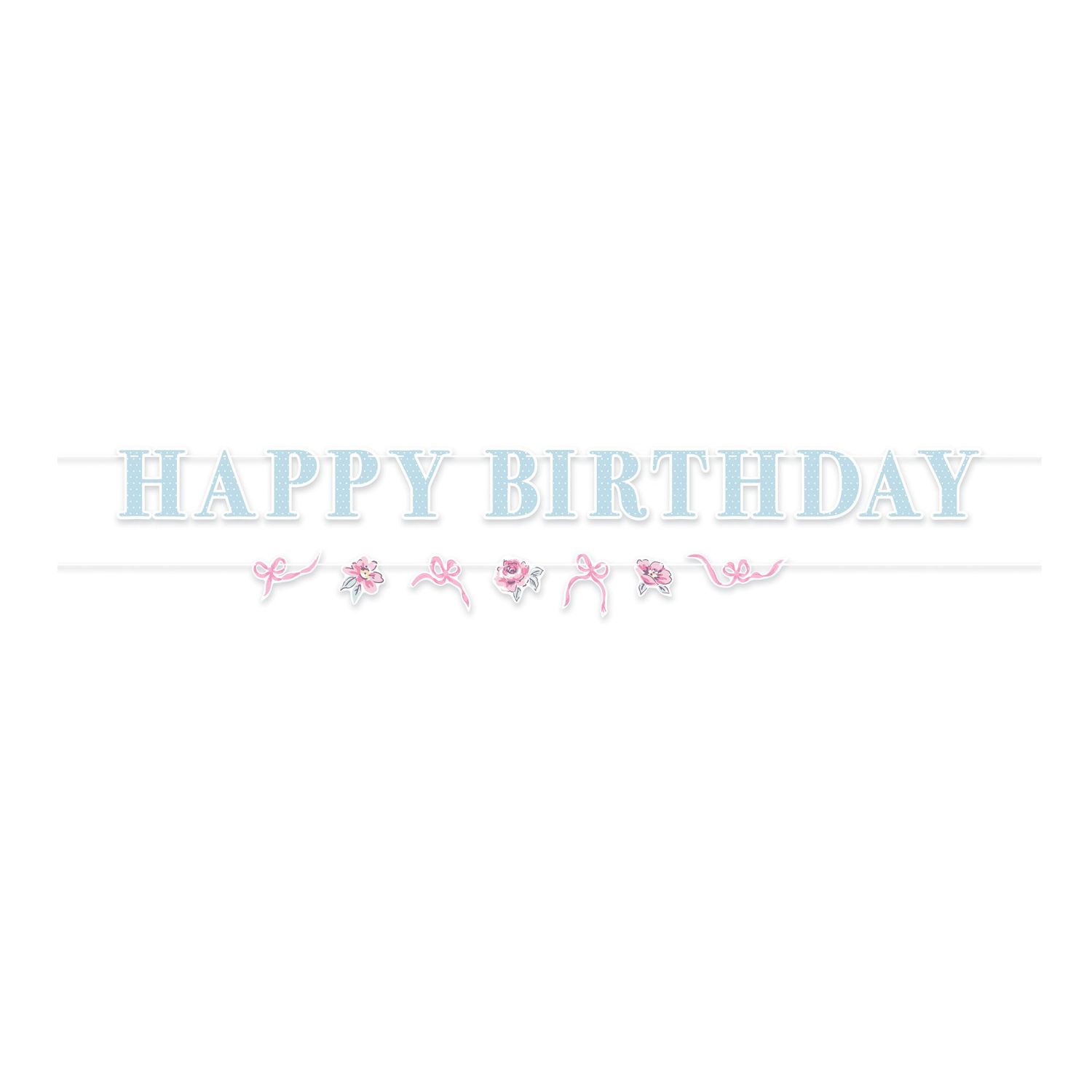Ribbons And Roses Banner