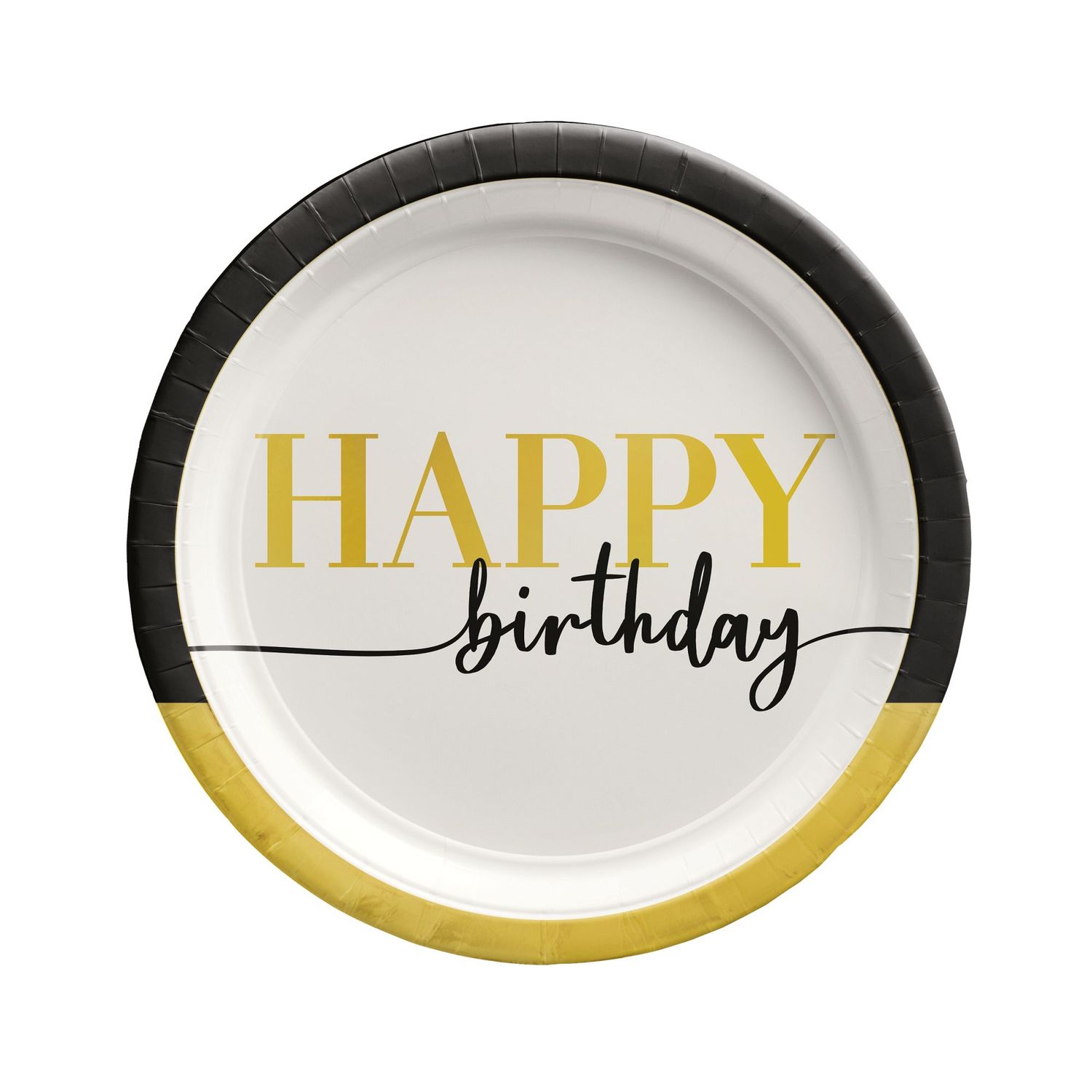 Party of the Ages 9in Round Plates - 8 Count