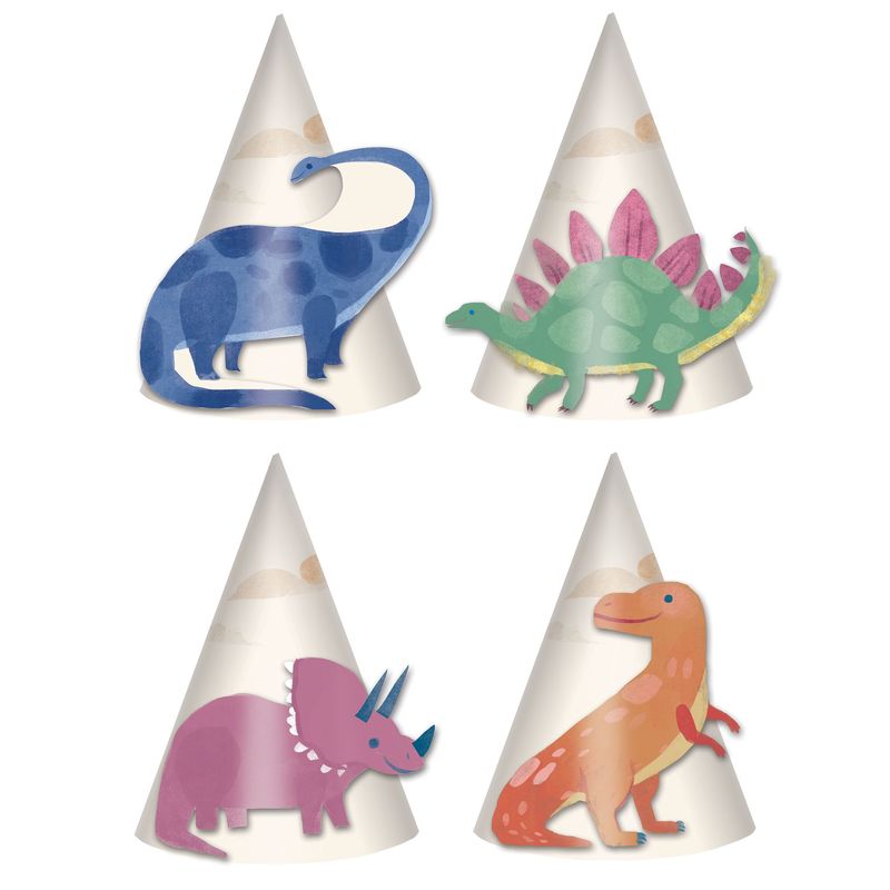Diggin Dinos Cone Hat - 8 Count
