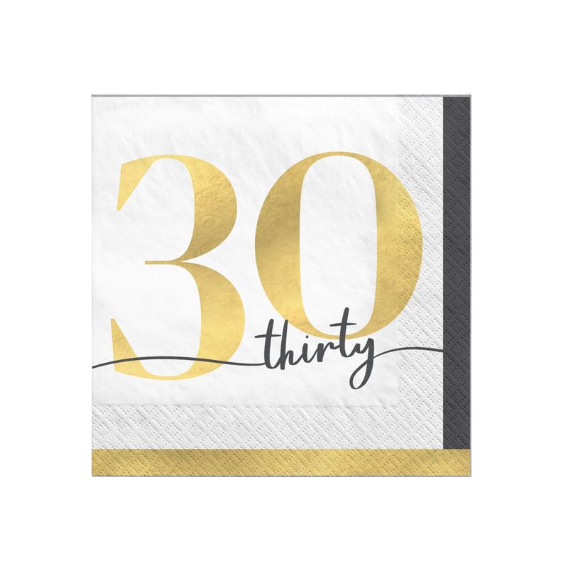 Party of The Ages Beverage Napkins - 30